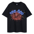 Sp5der 555555 Angel Number T-Shirt – Black Streetwear Graphic Tee