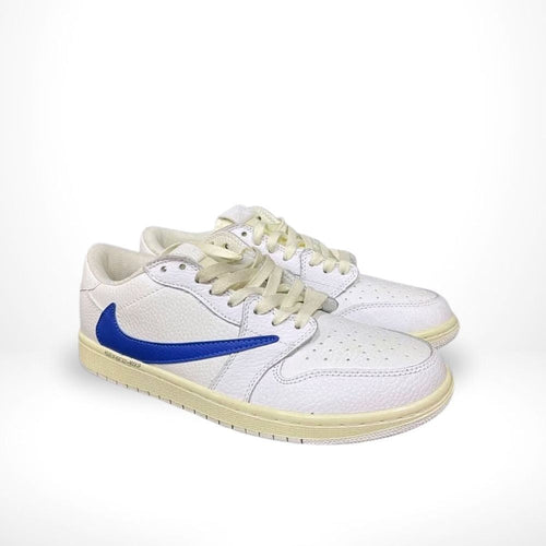Air Jordan 1 Low X Travis Scott X Fragment White Blue Sail