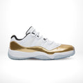 Air Jordan 11 Retro Low Closing Ceremony White Metallic Gold
