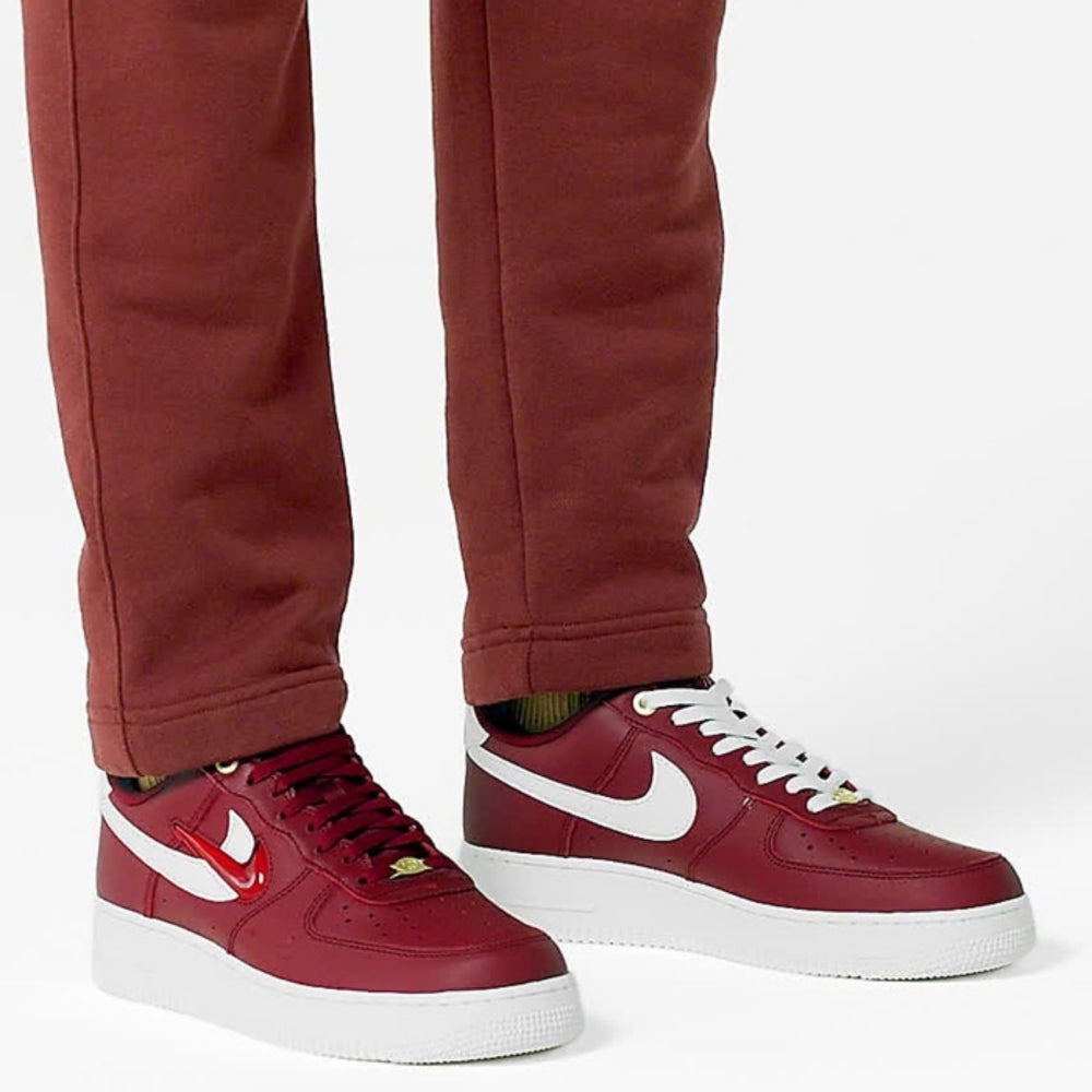 Air Force 1 Low 07 Premium History Of Logos Team Red White