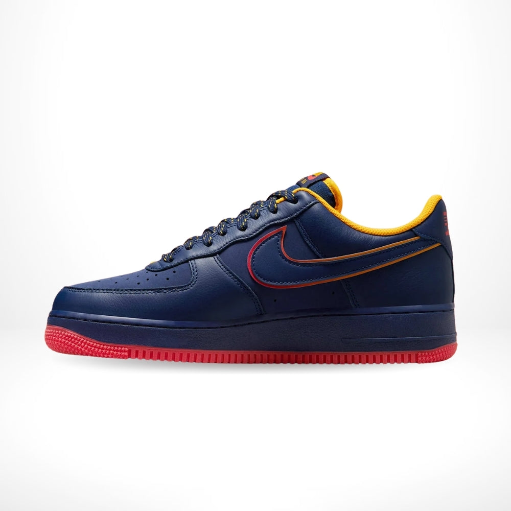 Air Force 1 Retro Lettering Midnight Navy Schopes