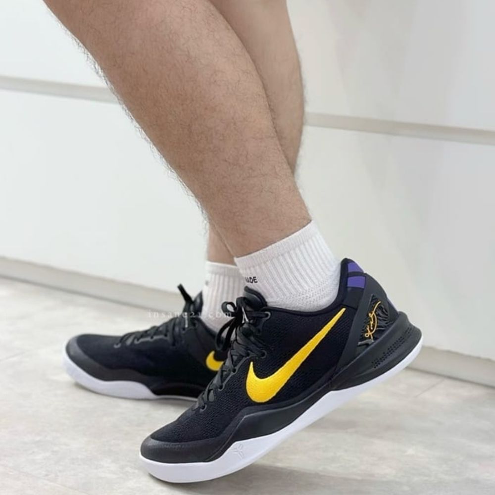 Nike Kobe 8 Protro Black University Gold