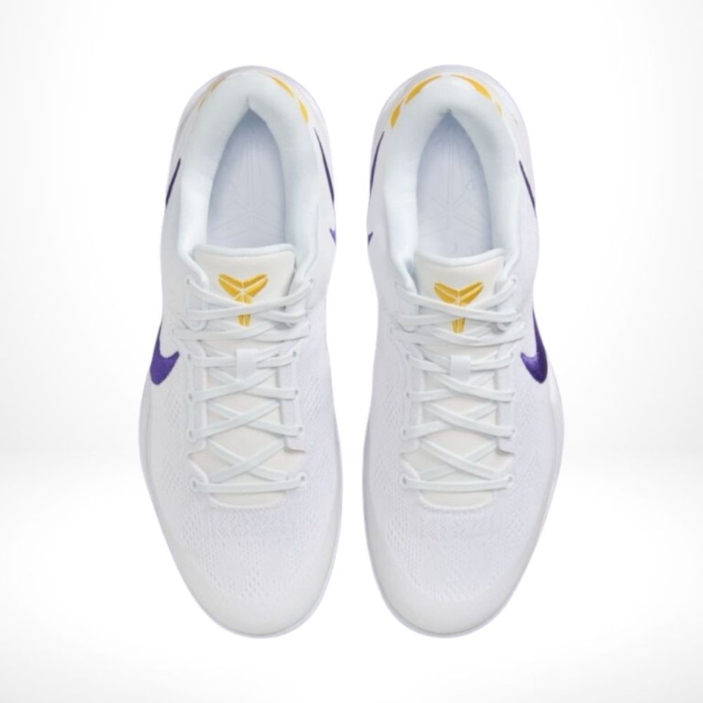 Nike Kobe 8 Protro Lakers Home White