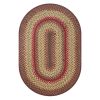 Cider Barn Red Jute Braided Oval Rugs - Braided-Rugs.com