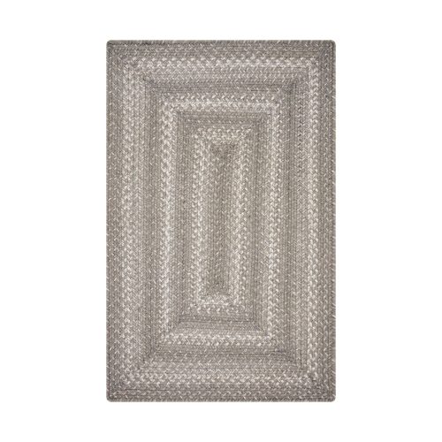 grey cloud jute braided rug