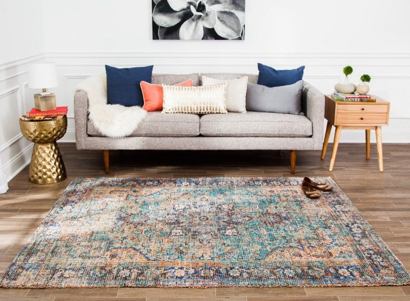 hazaran distressed rug 760