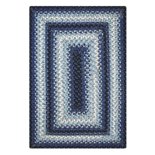 juniper blue rectangular washabl pet friendly braided rug silo 8 1