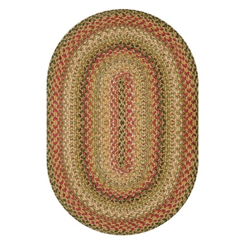 kingston multi oval jute braided rug silo