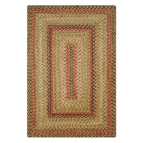 kingston multi rectangular jute braided rug silo