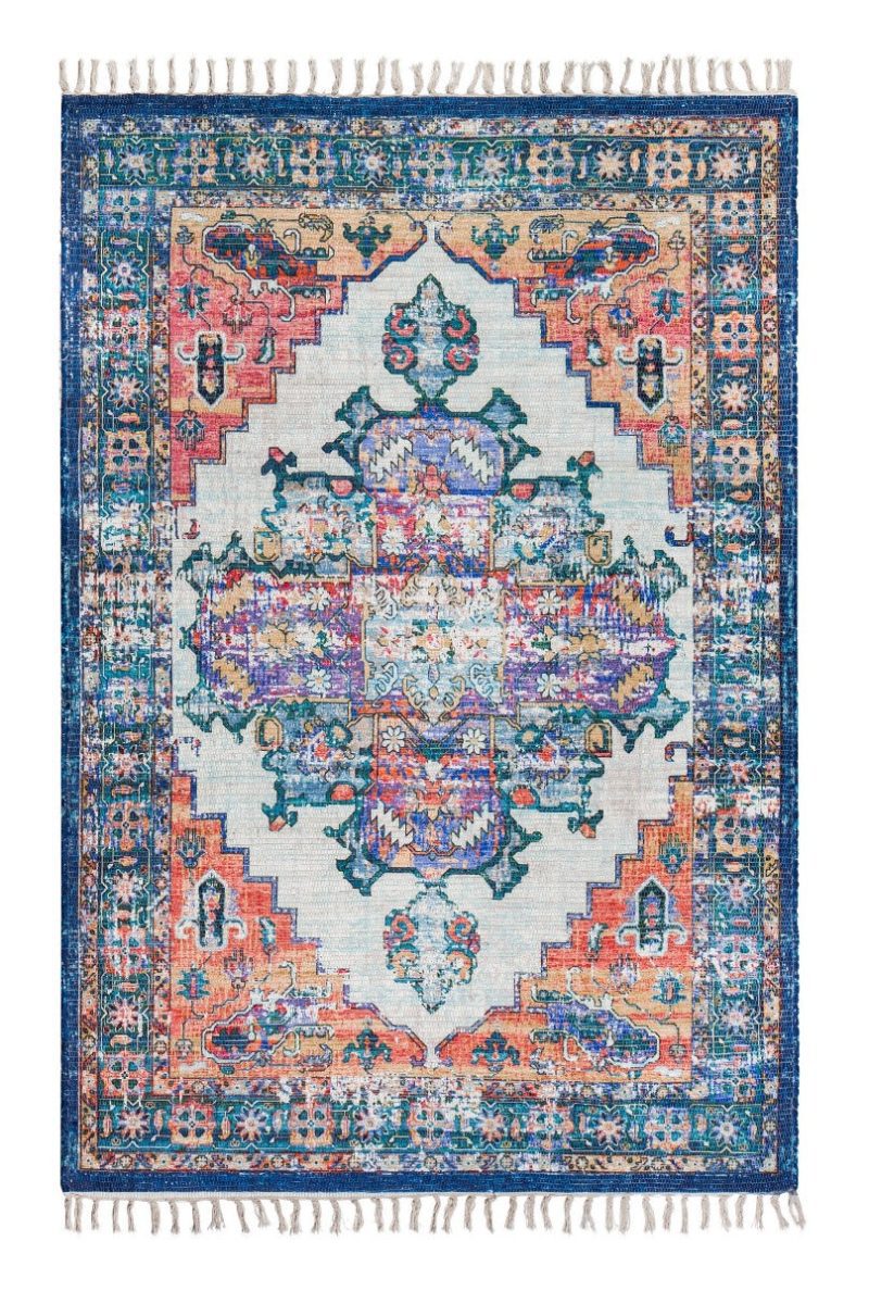 kuba distressed rug 721