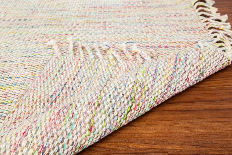 parthi multicolored jute rug 586