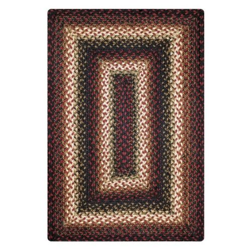 prescott black rectangular jute braided rug silo