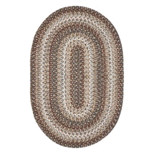 wildwood brown oval washabl pet friendly braided rug silo 3 1